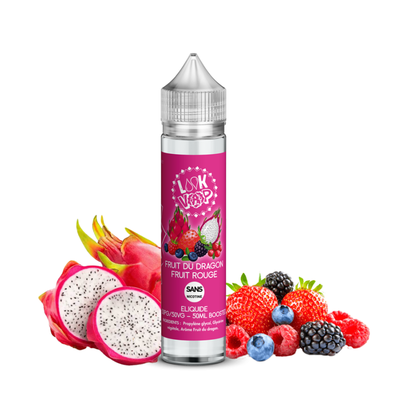 Fruit du Dragon Fruit Rouge E-Liquide 50ml Look Vap