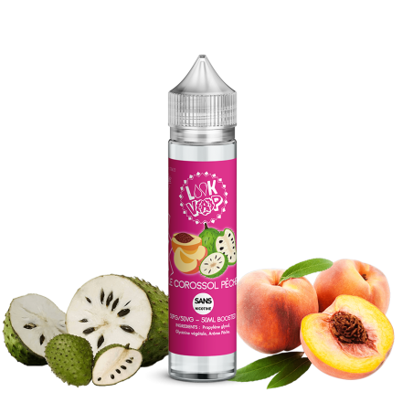 Corossol Pêche E-Liquide 50ml Look Vap