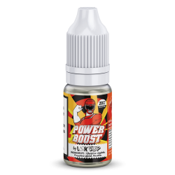 Le Power Boost est un booster de nicotine fabriquée en France par LOOK VAP 50%PG / 50%VG