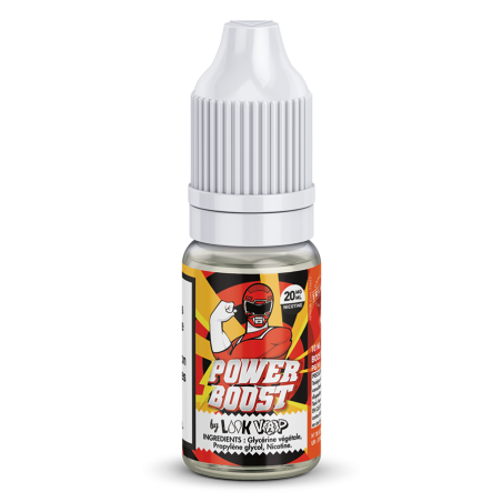 Le Power Boost est un booster de nicotine fabriquée en France par LOOK VAP 50%PG / 50%VG